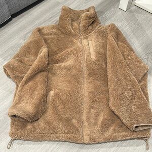 TNA Tan Fleece Jacket